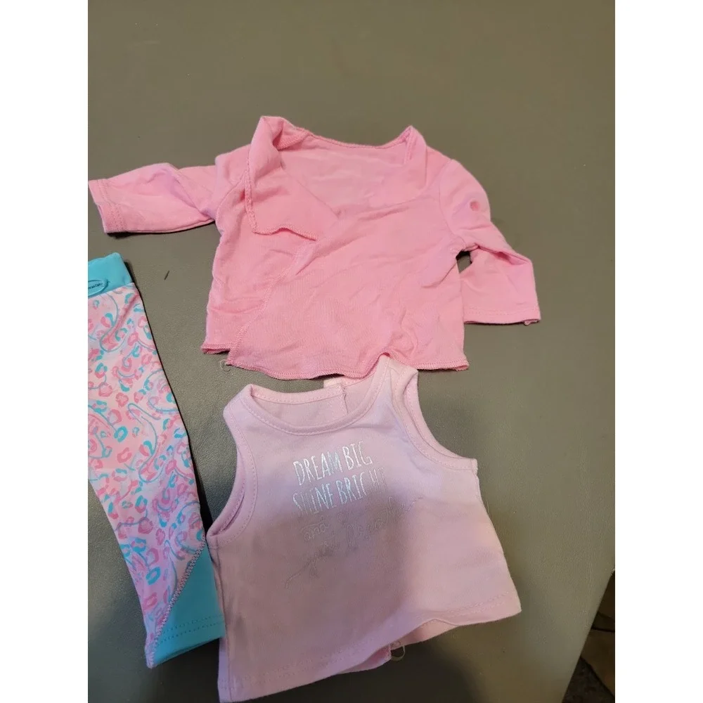 American Girl Doll YOG-AHH Outfit for 18-inch YOGA exercise suit 3pc